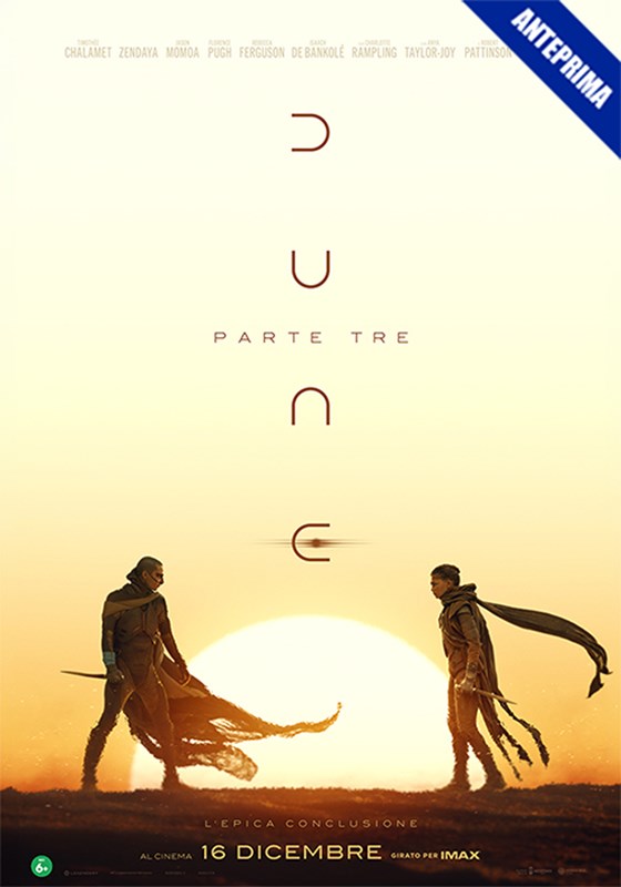 DUNE PARTE TRE | ANTEPRIMA